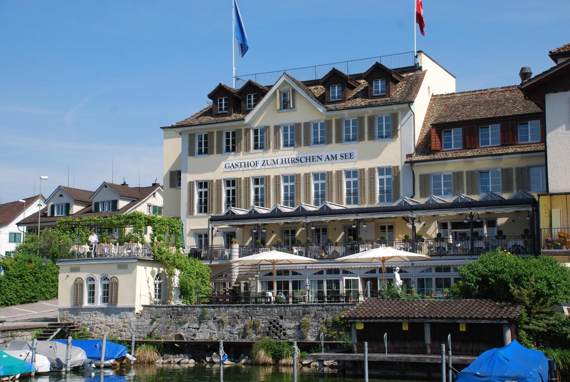 Hotel Hirschen Am See Meilen Exterior foto